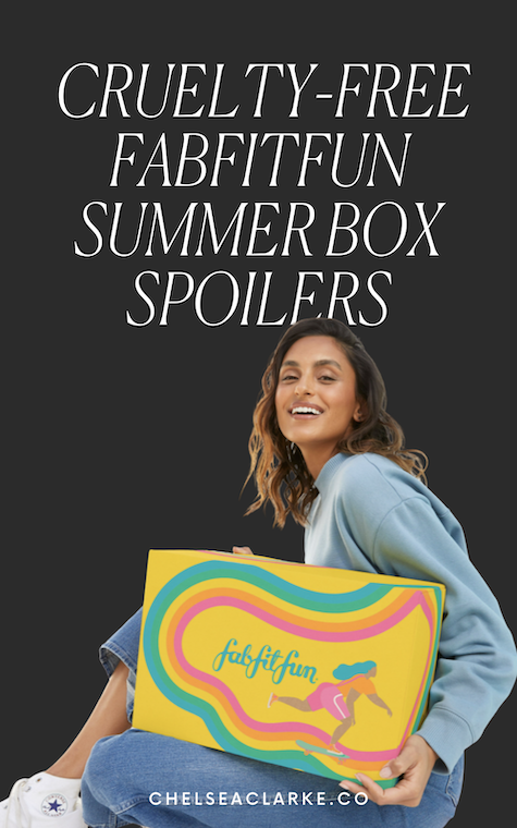 vegan and cruelty-free FAbfitfun summer box SPOILERS which items to customize