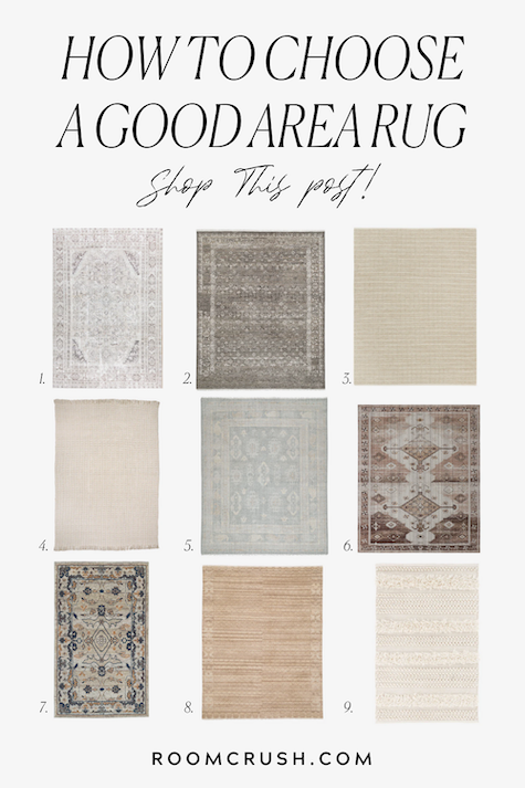 how to choose a good area rug_roomcrush