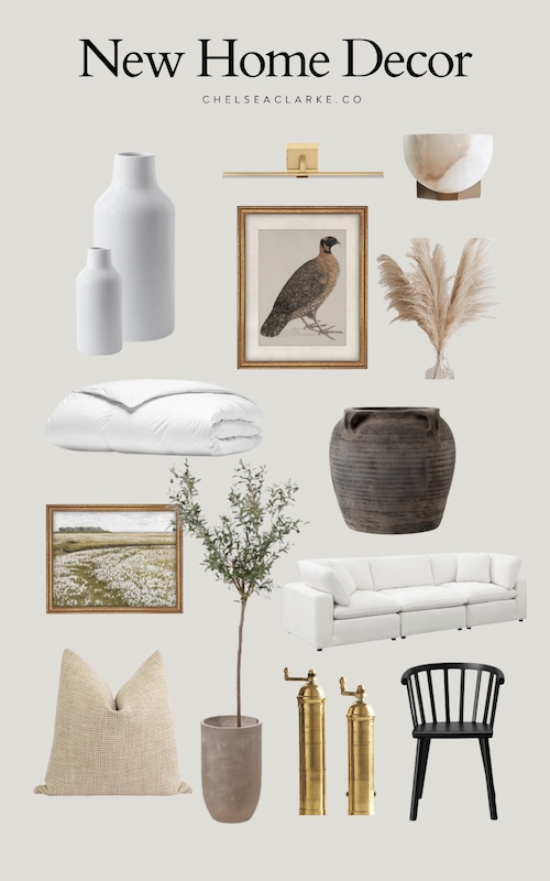 New Home Decor Finds: Organic Modern Style
