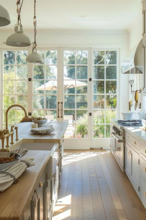 kitchen inspired by nancy meyers movies