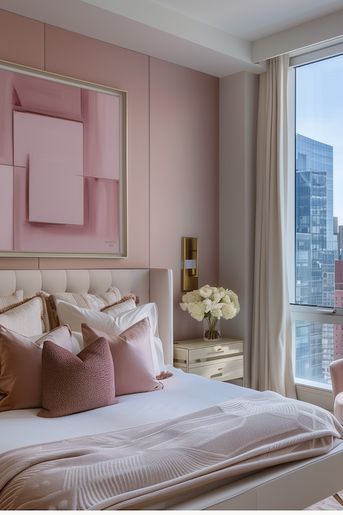 Pink Bedroom Refresh Ideas: Fresh Flowers