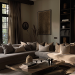 serene quiet luxury living room
