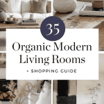 35 Incredible Organic Modern Living Rooms To Inspire Your Living Room Makeover