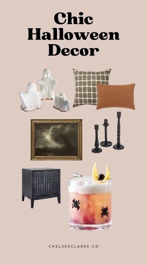 ideas for chic and classy halloween decorating