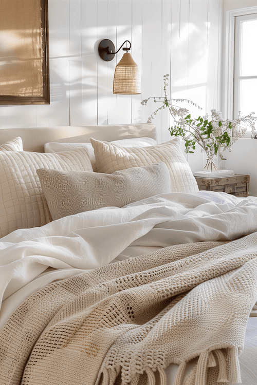 personal touches in coastal bedroom decor