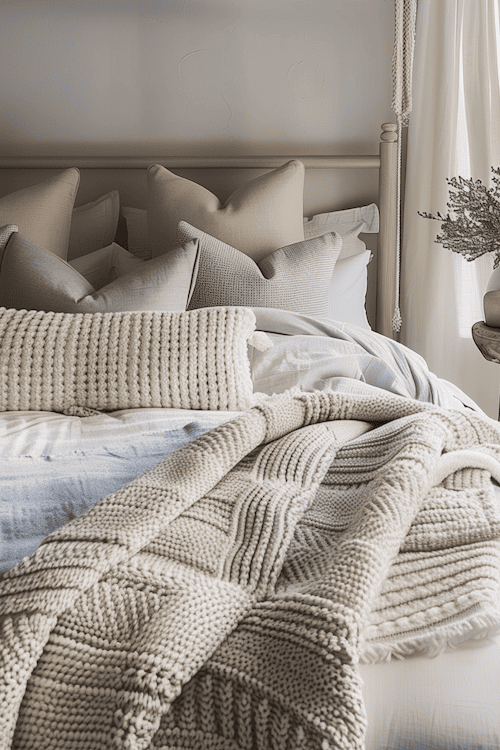 coastal bedroom with fresh beachy scent