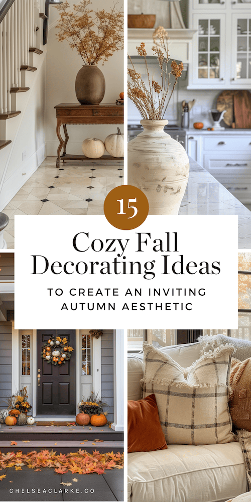 Cozy Fall Decor Ideas To Create a cozy Fall aesthetic in your home