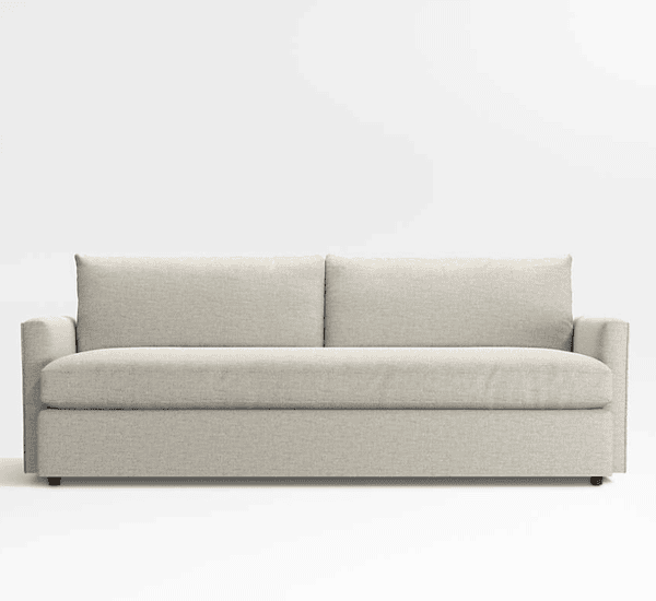 crate and barrel's lounge deep sofa best pet-friendly sofas