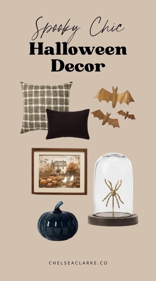 fun spooky chic halloween decor for your home this Halloween