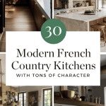 30 Beautiful Modern French Country Kitchens To Inspire You