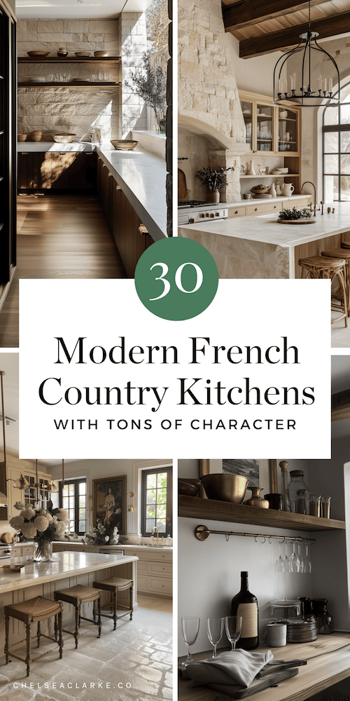 30 Beautiful Modern French Country Kitchens To Inspire You