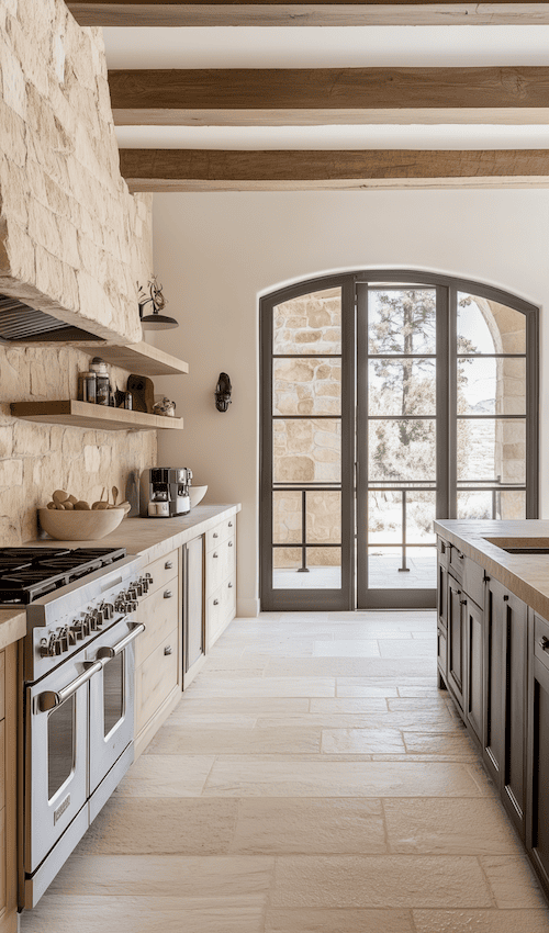 appliances that suit modern french country kitchen