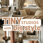 examples of tiny studio apartments with big style