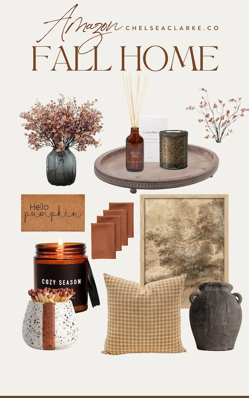 Selection of Gorgeous Fall Aesthetic Decor on Amazon