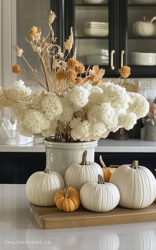 Fall floral arrangement