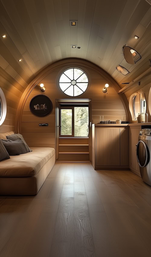 luxury tiny homes interior barrel modern tiny house