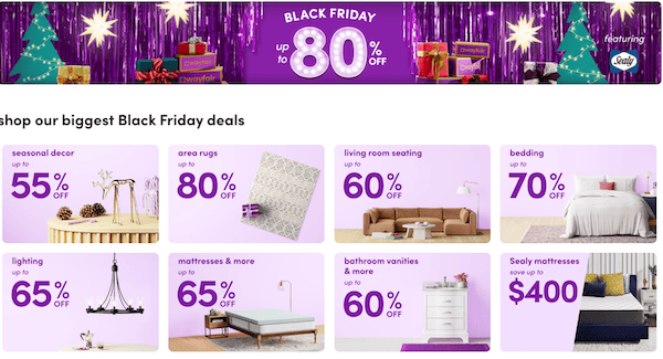 black friday home decor deals on now