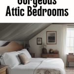 Transforming a low-ceiling attic into a bedroom 20+ ideas