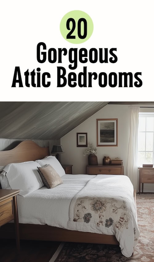 Transforming a low-ceiling attic into a bedroom 20+ ideas