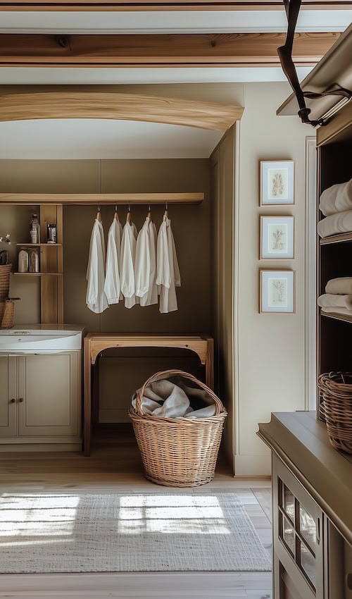 clever laundry room organization ideas