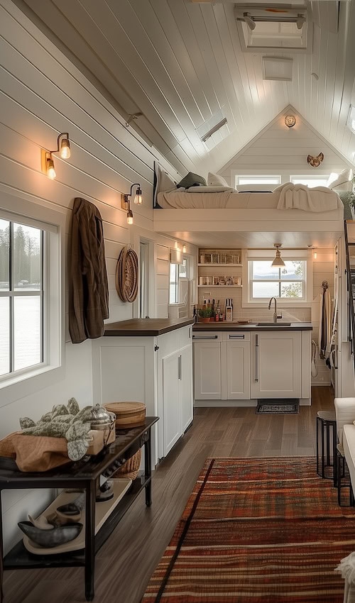 example of luxury tiny homes you can buy on Amazon