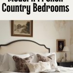 example of modern french country bedrooms