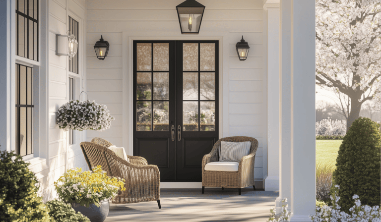 two chairs Spring Front Porch Decor ultimate guide