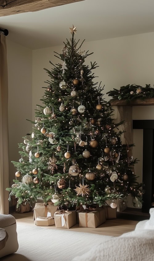 elegant cottage anthropologie christmas tree