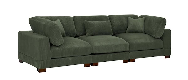 green cordoroy sofa wayfair sale