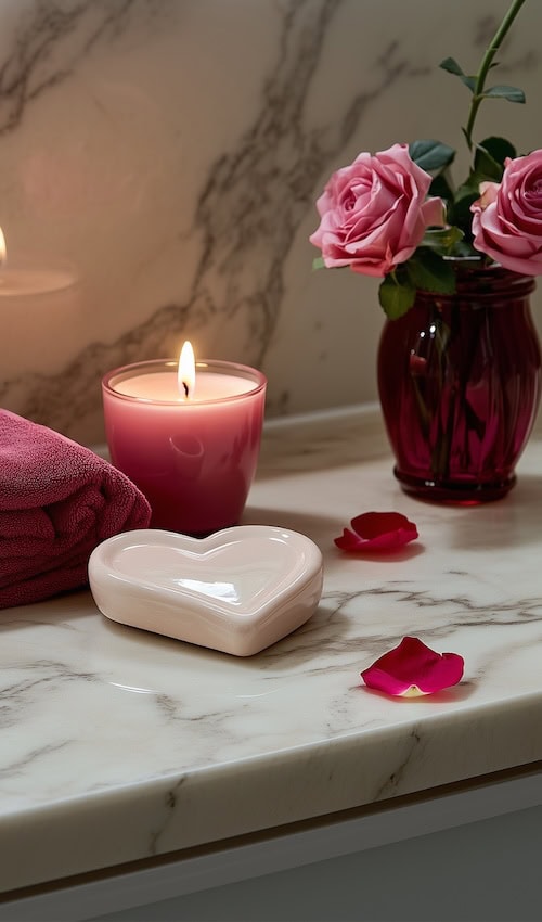 Try these Romantic Bathroom Decor Ideas