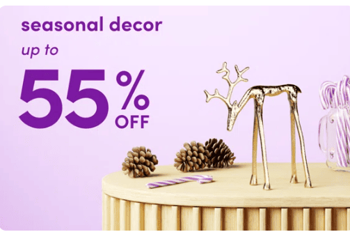 holiday home seasonal decor wayfair black friday sale