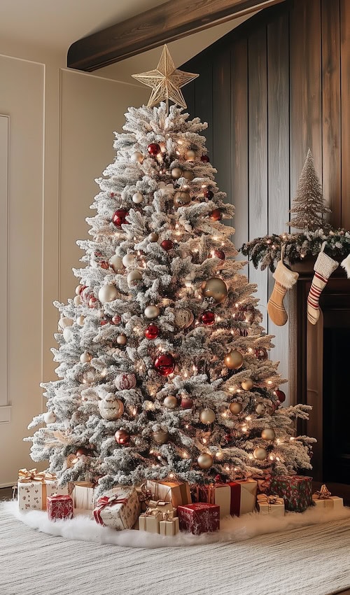 Cottagecore Christmas tree decorating ideas