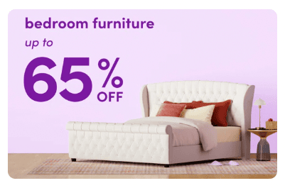 wayfair bedroom furniture on sale 65% off