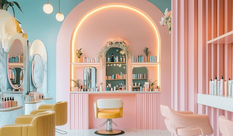 colorful DIY Beauty Shop Decor Ideas That Look Super Expensive