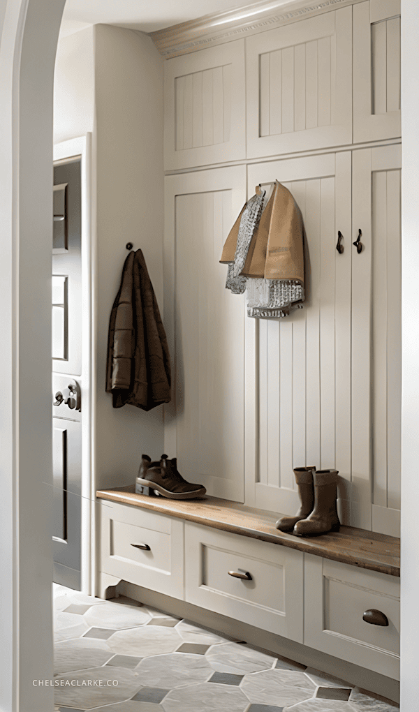 Mudroom closet inspo