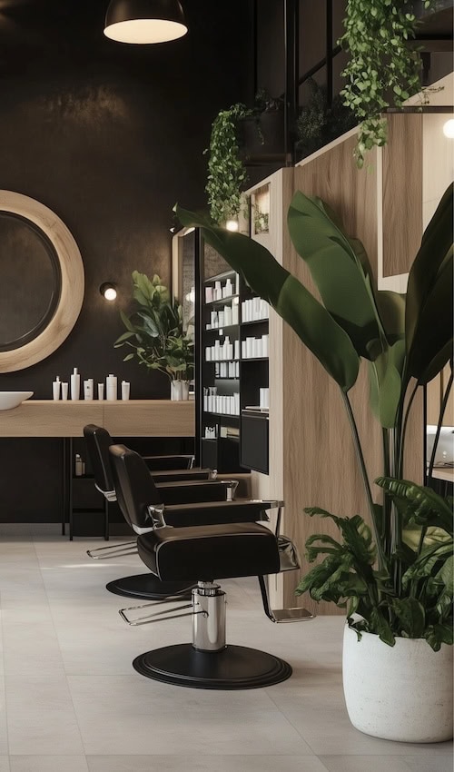 affordable beauty salon decor ideas