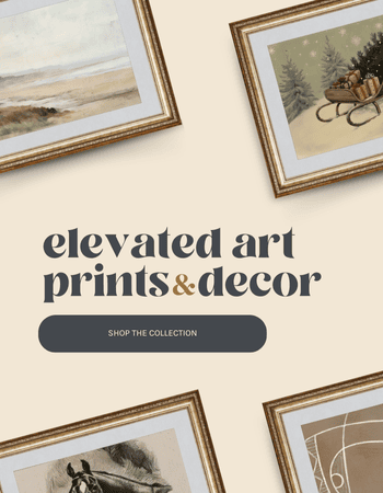 elevated art prints and decor for the home