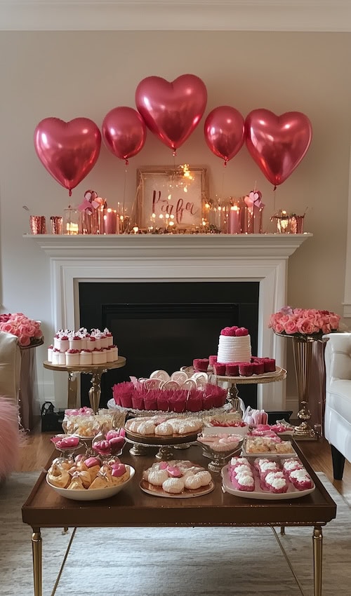 oretty galentines day party favors