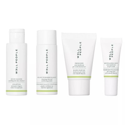 well people skincare gift set