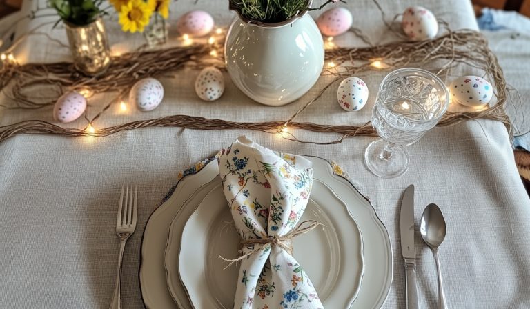 Table decorated for easter brinch and Modern Easter Decor Ideas You’ll Wish You Had Tried Sooner