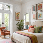 colorful home decor bedroom styles with maximalist bedding