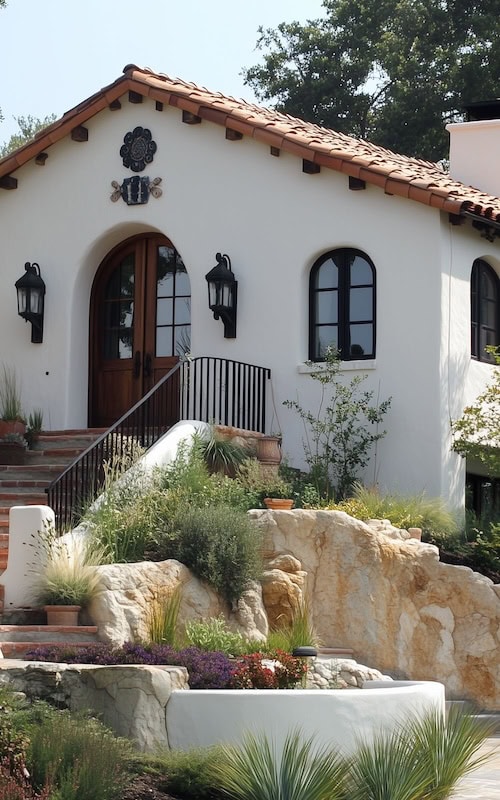 beautiful spanish ranch style home