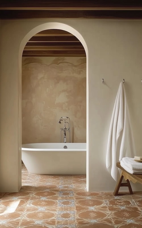 spanish style bathrooms spa like mood