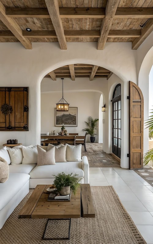 luxurious spanish style home blends indoor outdoor living