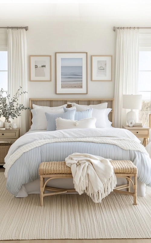 beautiful coastal granddaughter bedroom