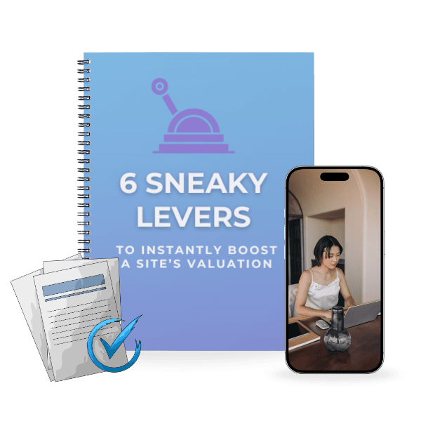 6 sneaky levers to boost a sites valuation_ebook