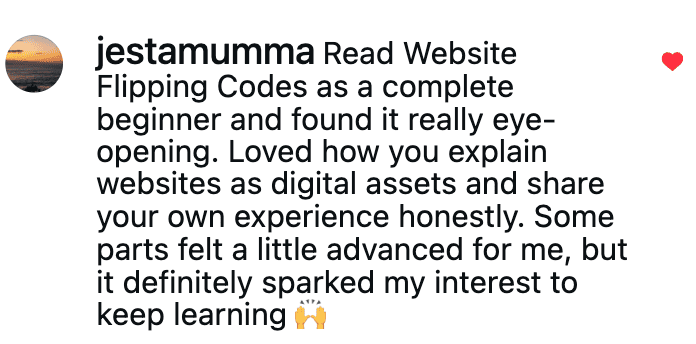 website flipping codes testimonials