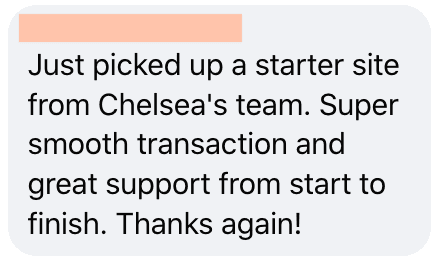 buyer testimonials niche investor marketplaace