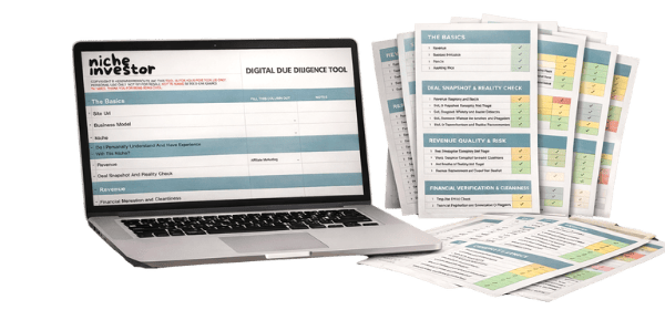 due diligence tool use this before buying a website