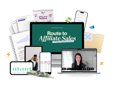 route to affiliate sales affiliate marketing course chelsea clarke HerPaperRoute